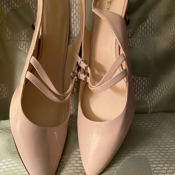 Nine West Women's size 12 Beige Slingback Heels - Picture 5 of 6